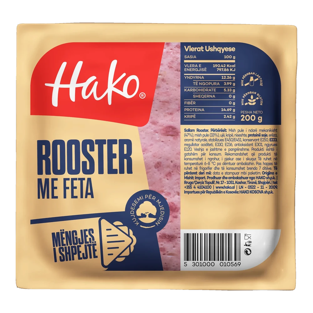 Hako, Rriskë pule, 200g